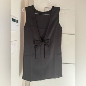 H&M Black Sleeveless Dress with Bow